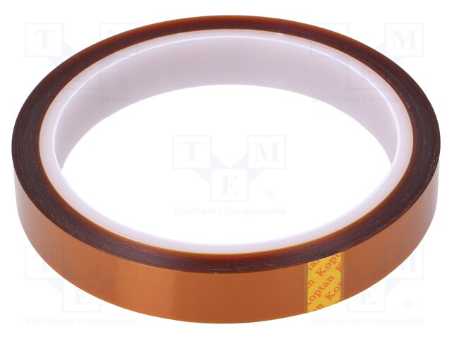 Tape: high temperature resistant; tape; max.230°C; W: 14mm; L: 33m