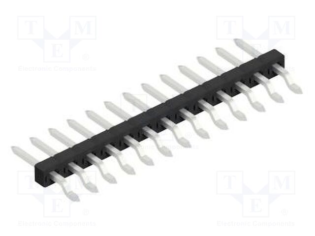 Connector: pin strips; pin header; male; PIN: 13; 2mm; SMT; 1x13