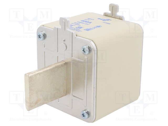 Fuse: fuse; gPV; 400A; 1kVDC; ceramic,silver; NH3