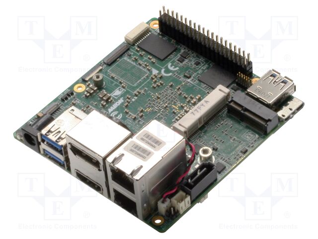 Single-board computer; RAM: 8GB; Flash: 64GB; 85.6x90mm; 5VDC; DDR4