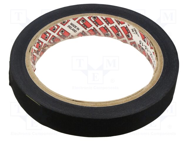 Tape: electrical insulating; W: 15mm; L: 15m; Thk: 0.2mm; max.150°C
