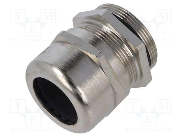 Cable gland; M40; 1.5; IP68; brass; Body plating: nickel