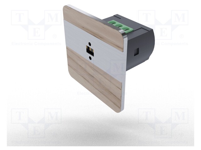 Sensor: laser; 9÷27VDC; 45x45x1.5mm; IP40; -10÷45°C; AS-225; DRL