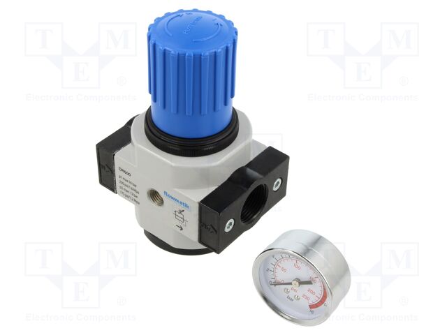 Pressure regulator; 11500l/s; 1.5÷12bar; Thread: G 3/4"; B: 88.5mm