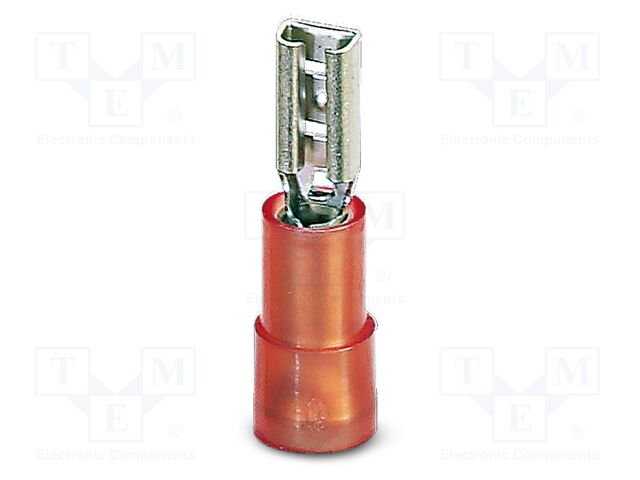 PA; insulated; Body: red; Tip: flat