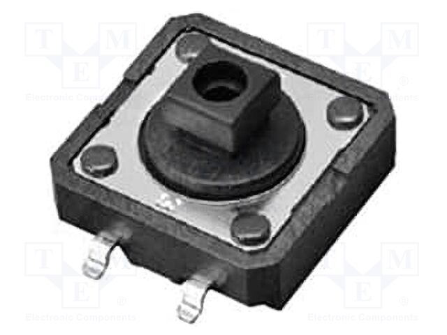 Microswitch TACT; SPST-NO; Pos: 2; 0.05A/24VDC; SMD; none; 1.47N