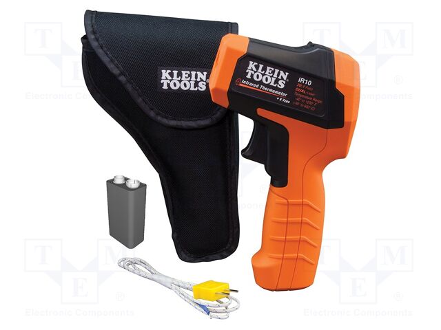Infrared thermometer; LCD; -40÷650°C; Accur.(IR): ±(0.8%+1°C)