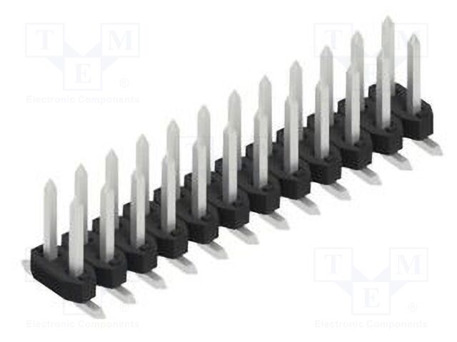 Connector: pin strips; pin header; male; PIN: 24; 2mm; SMT; 2x12