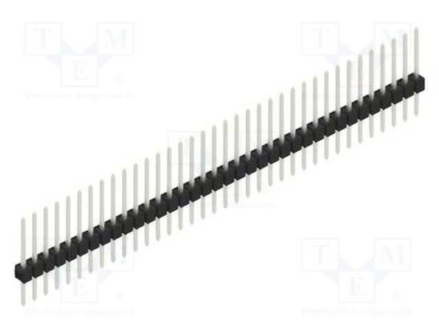 Connector: pin strips; pin header; male; PIN: 36; 2.54mm; THT; 1x36