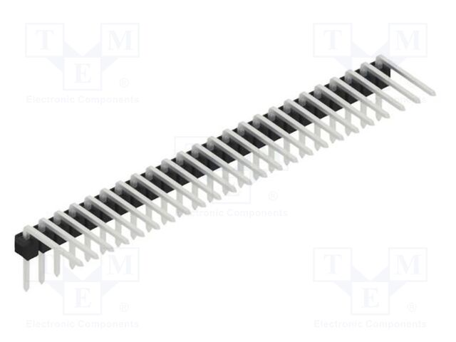 Connector: pin strips; pin header; male; PIN: 24; 2.54mm; THT; 1x24