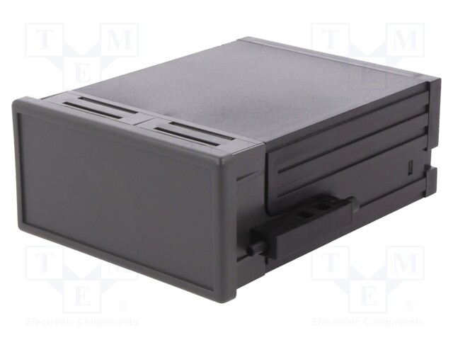 Enclosure: panel; X: 96mm; Y: 48mm; Z: 100mm; ABS + PC,PPO; black