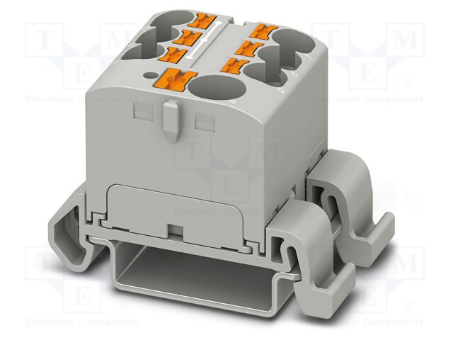 Splice terminal: rail; 32A; 800V; push-in; PA; 0.2÷6mm2; W: 27.9mm