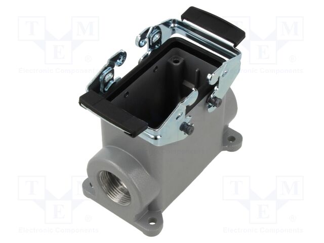 Connector: HDC; H-B 10 SGRLH M25 BOX MOUNT BASE