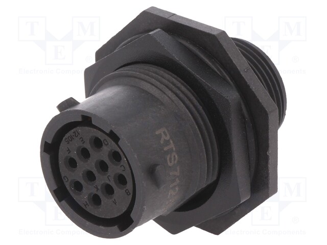 Connector: circular; Series: eco|mate Aquarius; socket; female