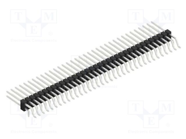 Connector: pin strips; pin header; male; PIN: 70; 2.54mm; SMT,THT