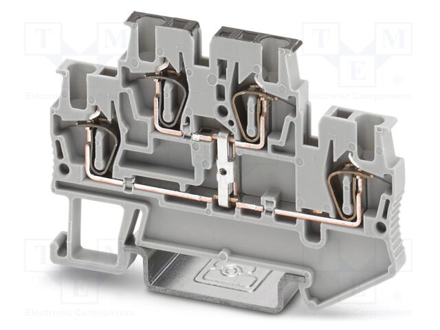 Splice terminal: rail; ST; PA; terminals: 4; W: 4.2mm; H: 67.5mm