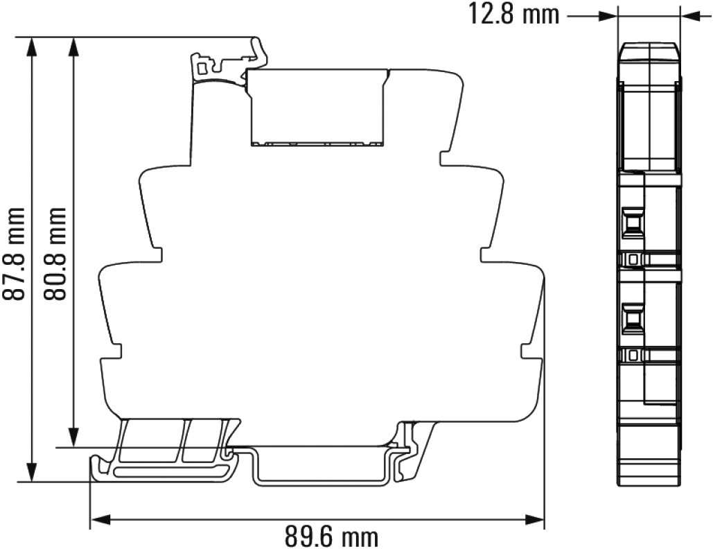 Relay: interface; SPDT; Ucoil: 230VDC; Ucntrl: 21.6÷253VDC; 16A
