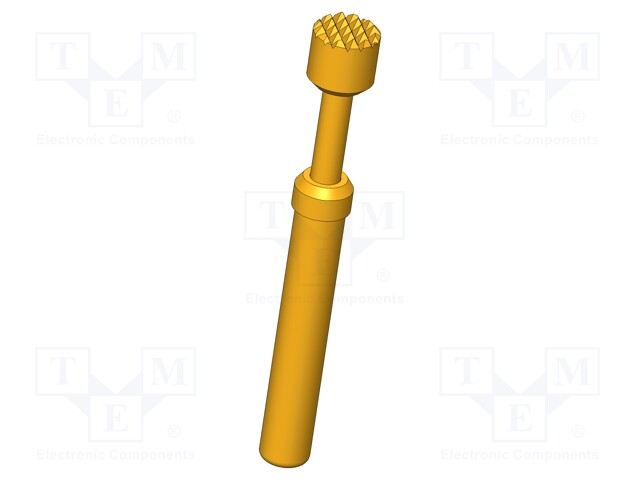 Needle-like test probe; Operational spring compression: 4.8mm