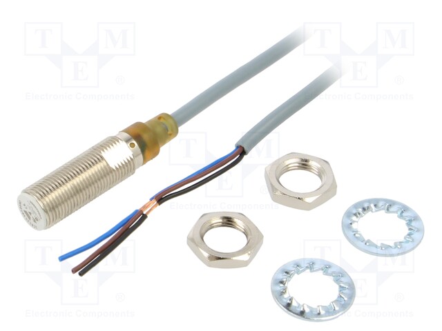 Sensor: inductive; 0÷6mm; 10÷36VDC; M12; Connection: lead 2m; IP67