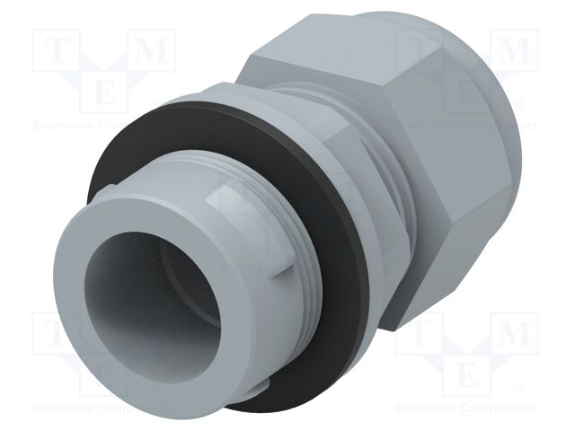 Cable gland; M32; IP68; Mat: polyamide; grey; Entrelec