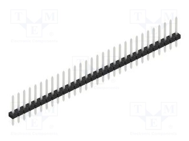 Connector: pin strips; pin header; male; PIN: 30; 2mm; THT; 1x30