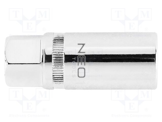 Socket; for spark plugs; 16mm; 1/2"