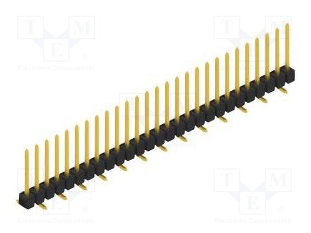 Connector: pin strips; pin header; male; PIN: 27; 2.54mm; SMT; 1x27