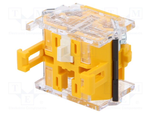 Contact block; 22mm; 04; -40÷55°C; front fixing; Contacts: NO; 10A