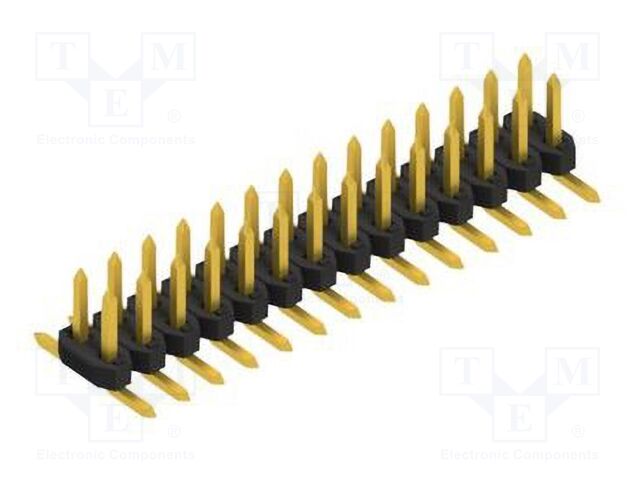 Connector: pin strips; pin header; male; PIN: 28; 2mm; SMT; 2x14