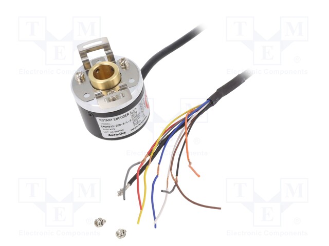 Encoder: incremental; Usup: 5VDC; 200imp/revol; IP50; Ø40x40mm