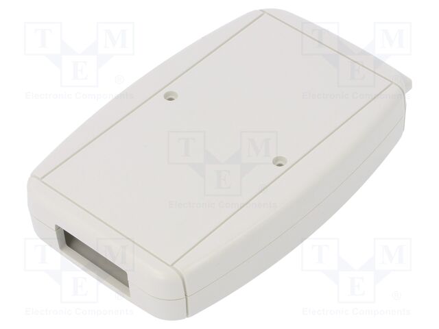 Enclosure: multipurpose; X: 74mm; Y: 114mm; Z: 24.7mm; with hole