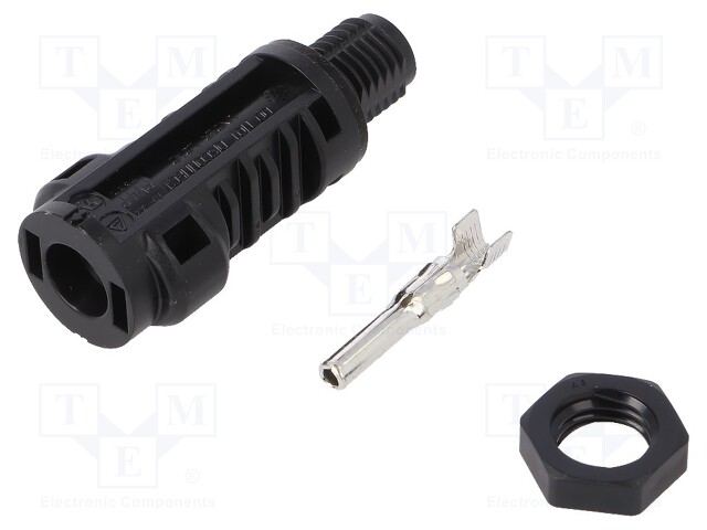 Connector: solar; male; 4÷6mm2; with contacts; crimped; SOLARLOK