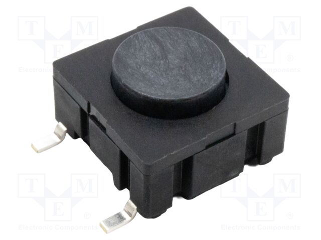 Microswitch TACT; SPST; Pos: 2; 0.05A/24VDC; SMD; none; 2.94N; 1.3mm