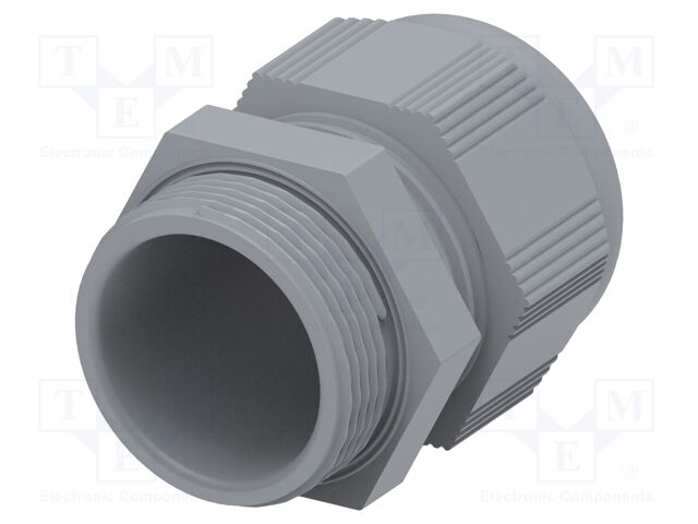 Cable gland; without nut; M32; 1.5; IP68; Mat: polyamide; grey