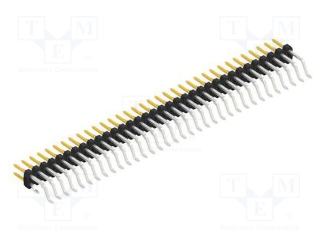 Connector: pin strips; pin header; male; PIN: 68; 2mm; SMT; 2x34
