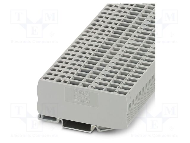 Splice terminal: rail; 24A; 500V; PA; 0.08÷4mm2; terminals: 4