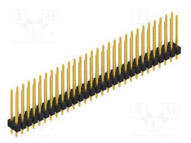 Connector: pin strips; pin header; male; PIN: 58; 2.54mm; THT; 2x29