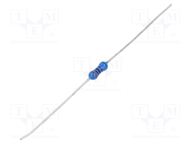 Resistor: metal film; THT; 30.1kΩ; 250mW; ±0.5%; 6.3x2.3mm; axial