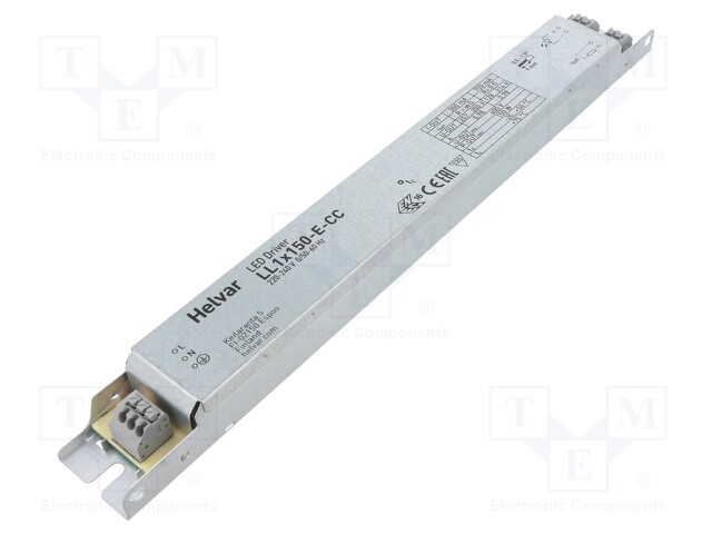 Power supply: switched-mode; LED; 150W; 257÷350VDC; 350mA; 254g