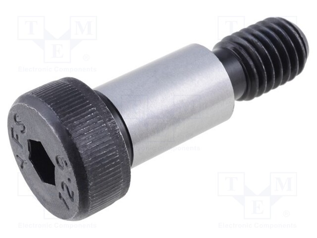 Shoulder screw; Mat: steel; Thread len: 16mm; Thread: M10; ISO: 7379