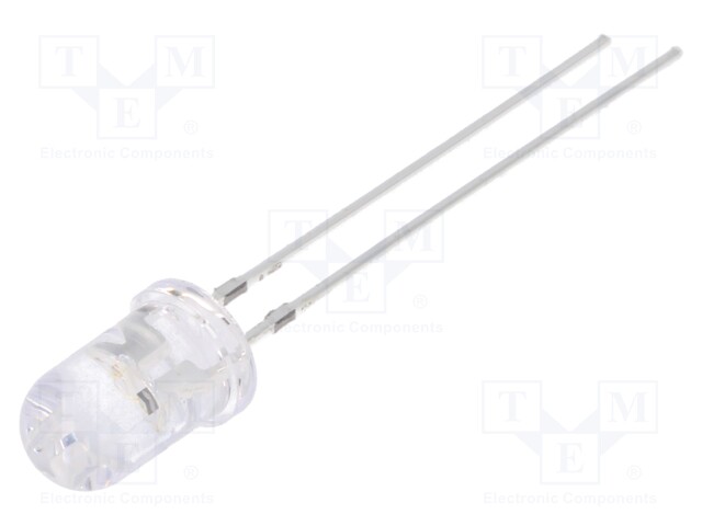 LED; UV; 30°; 20mA; 400-410nm; THT; blinking; 3÷5VDC; 1.8Hz