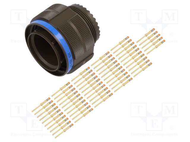 Connector: circular; D38999 series III; plug; male; PIN: 55; 5A