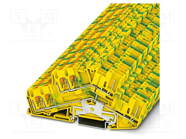 Splice terminal: rail; PTS; PA; L: 45.8mm; terminals: 6; W: 5.2mm