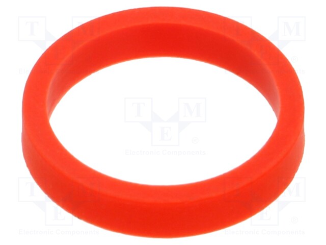 Red; Mount.elem: sleeve; for banana sockets