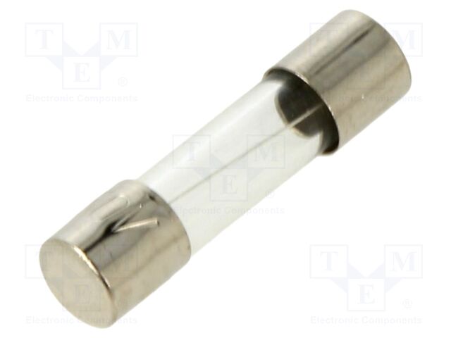Fuse: fuse; glass; 3.15A; 250VAC; quick blow; 5x20mm