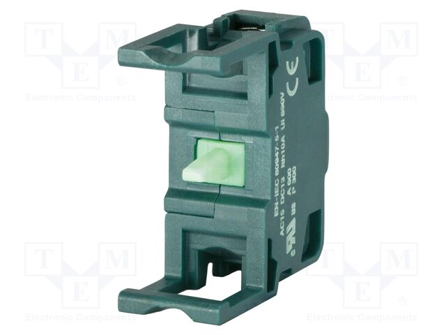Contact block; 46; -25÷55°C; front fixing; Leads: screw terminals