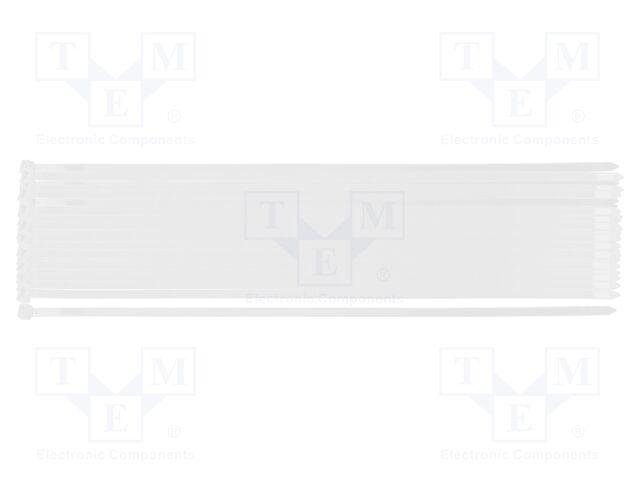 Cable tie; L: 450mm; W: 9mm; natural; 50pcs; EXTREME