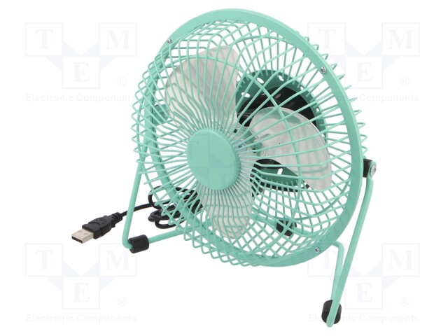 Fan: DC; 3W; 5V; Ø: 150mm; Len: 1m; 190x185x100mm; Plug: straight