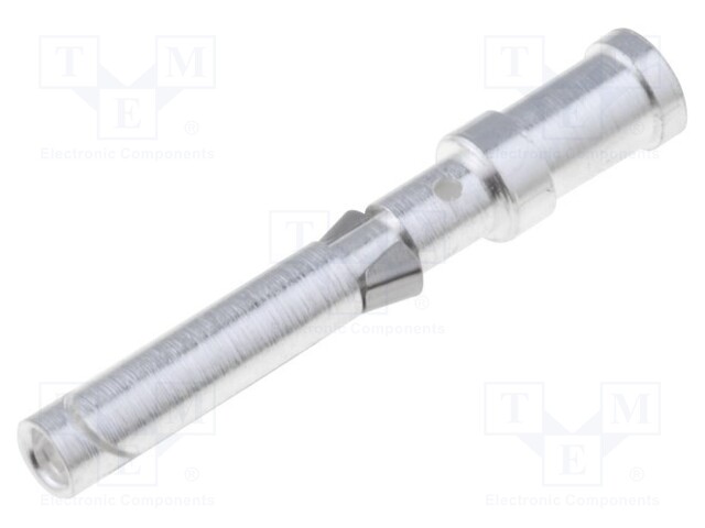 Contact; female; 1.5mm2; CD; silver plated; crimped; 10A