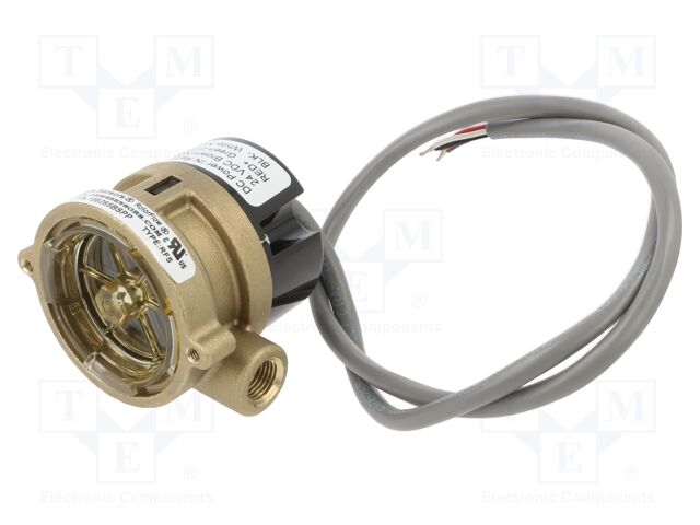 Module: signaller; Control.param: fluid flow; OUT 1: SPDT; 0.6m